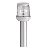 Asta 100 cm fanale 360° bianco