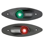Fanale ABS ad incasso verde/nero