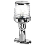 Fanale 360° led con basetta inox