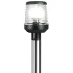 Asta 360° led estraibile inclinata nera
