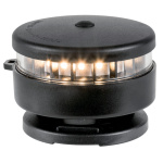 Luce di via port. 360° bianca supporto magnetico