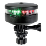 Luce di via portatile bicolore innesto a baionetta