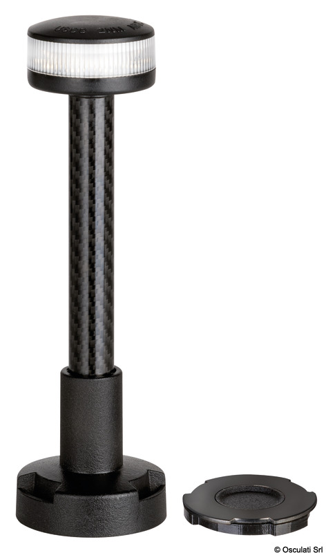 11.152.11-12_New2025.jpg Asta luce bianca 360° wireless 100 cm plastica - immagine 1