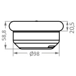 Luce di via Discovery - 360° testa d'albero - immagine 2