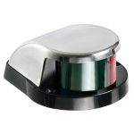 Luce di via rossa/verde di prua calotta inox