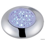 Plafoniera stagna LED cromata