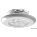 Luce di cortesia rot. ghiera bianca 6 LED bianchi - immagine 3