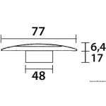 Luce di cortesia rot. ghiera bianca 6 LED bianchi - immagine 4