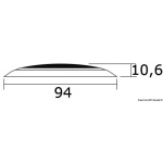 Plafoniera 5 LED luce bianca - immagine 3