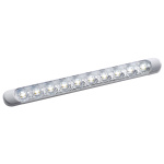 Plafoniera LED da appoggio bianca 230x24x11 mm