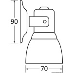 Applique De Luxe 5/12 W 12 V - immagine 2
