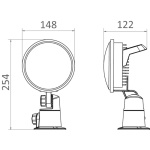 Faro di profondità LED Moonlight - immagine 2
