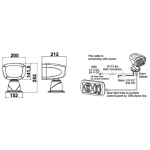 Faro elettrico LED 12 V - immagine 2
