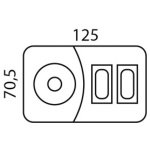 Comando joystick per faro 13.227.01 - immagine 3