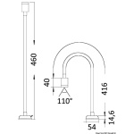 Luce snodata LED 10 W 12/24 V - immagine 2