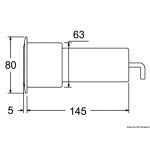 Faro subacqueo a LED blu 10W - immagine 3