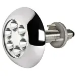 Faro subacqueo 6 LED bianchi con prigioniero