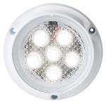 Luce subacquea tonda 134 mm bianca