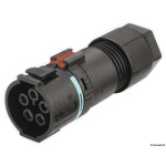 Presa/Spina volante 2/3/4 poli conn. a scatto