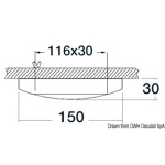Plafoniera Polaris LED lucida - immagine 2