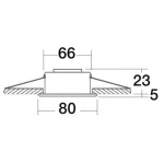 Plafoniera Asterope lucida - immagine 2