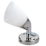 Faretto LED acciaio inox con USB C e interruttore