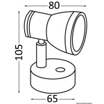 Faretto reading LED CREE - immagine 2