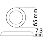 Faretto LED Procion senza incasso con interruttore - immagine 2