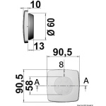 Plafoniera quadrata LED - immagine 2