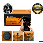 Batteria litio 200Ah con BMS e Bluetooth - immagine 3