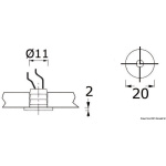 Luce cortesia Apus-R blu - immagine 2