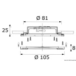 Plafoniera per esterni stagna - immagine 2