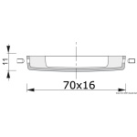 Luce cortesia Andromeda 5 LED blu - immagine 2