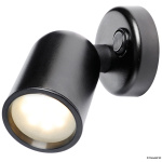 Faretto ABS nero LED