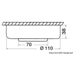 Plafoniera Sun 10 LED bianco - immagine 2