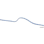 Striscia luminosa flessibile led 1 mt 24V blu