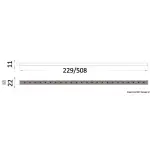 Barra luminosa Led 508 mm 12V RGBW - immagine 2