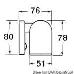 Applique Tube 12 LED ABS bianco - immagine 2