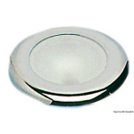 Plafoniera Nova ABS cromato con interruttore