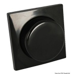 Reostato 12/24 V per LED 24 W nero