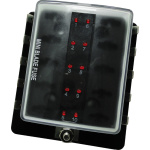 Scatola portafusibili lamellari MINI 10 uscite