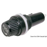 Portafusibile incasso