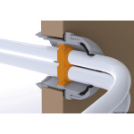 Passaparatia 4 cavi x max 15 mm - immagine 3