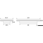 Premistoppa alluminio nero multiplo - immagine 2