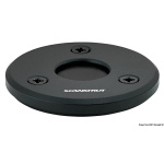 Premistoppa alluminio nero Low Profile Ø 2/8 mm