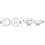 Premistoppa passacavo verticale - immagine 2