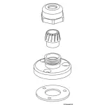 Passacavi stagno inox per cavi da 16 mm - immagine 2