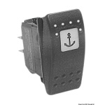 Interruttore ON-OFF-ON LED rosso