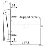 Connettore pannello solare XT60 VENTURA - immagine 2