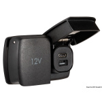Presa Flip Pro Duo USB-A+USB-C e Power Socket 12V
